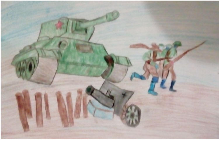 Рисунок на 23 февраля