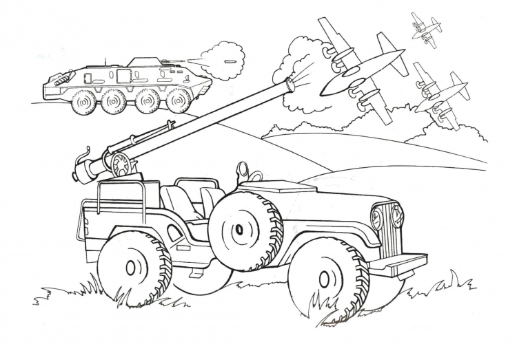 Раскраска. Военные вертолеты