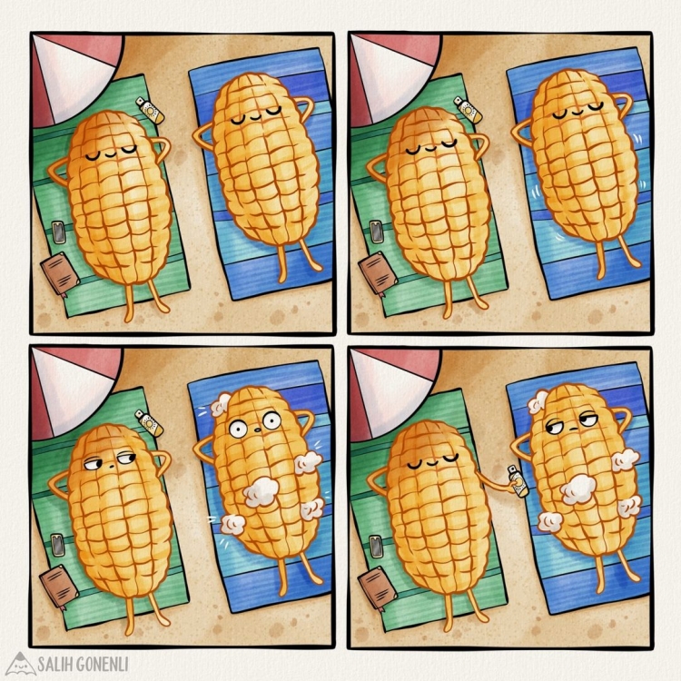 Смешные комиксы
