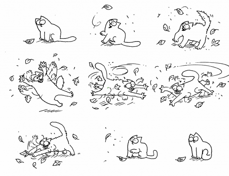 Кот Саймона комиксы