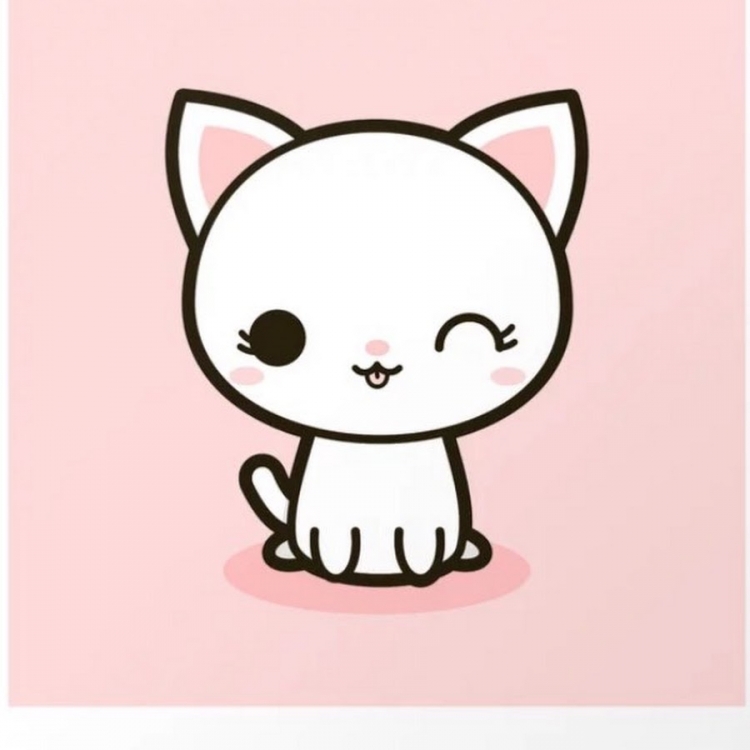 Каваи кот профиль