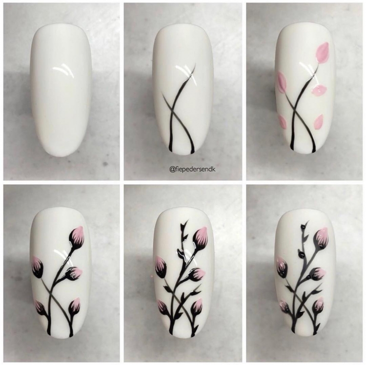 Дизайн ногтей пошаговые уроки (37 фото)