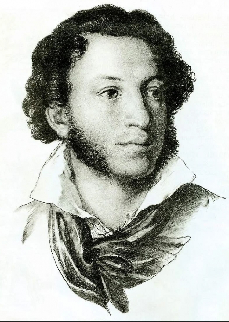 Прижизненный портрет пушкина