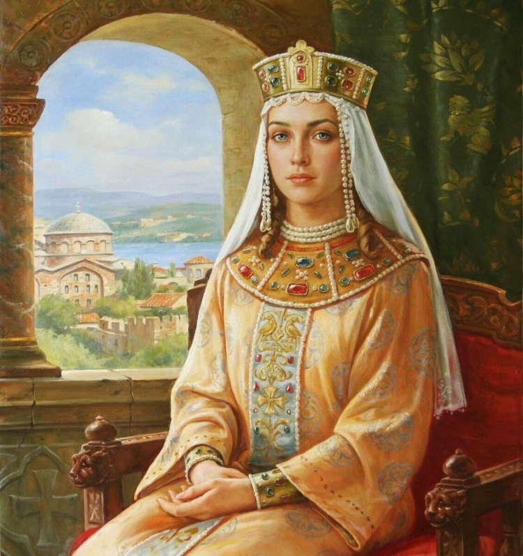 Княгиня ольга исторический портрет