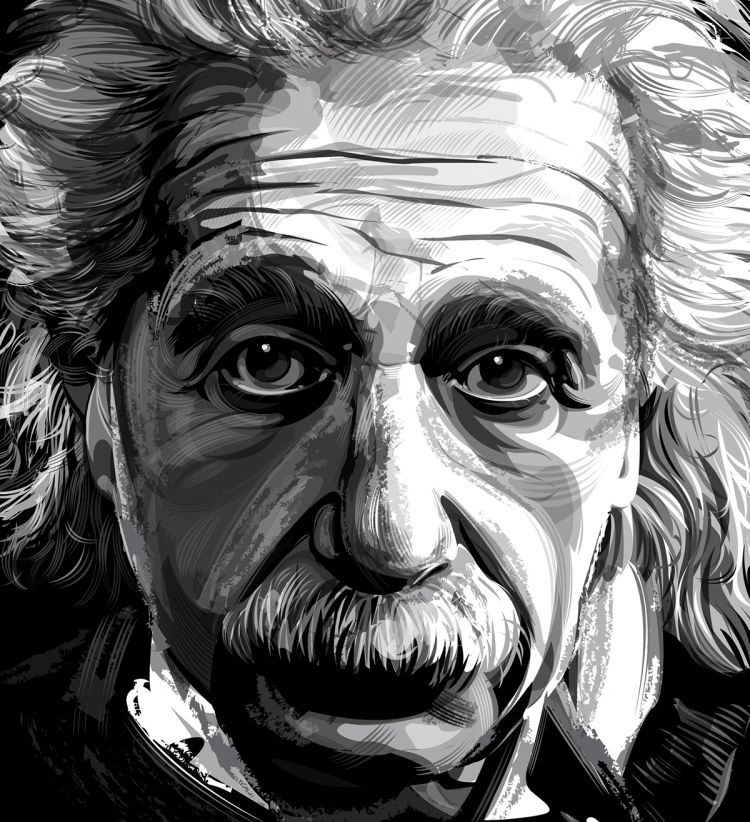Эйнштейн портрет