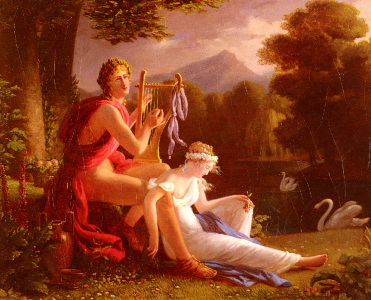 Орфей и эвридика картина