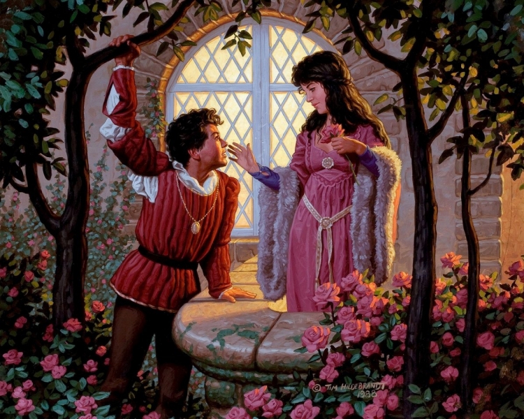 Ромео и джульетта картины