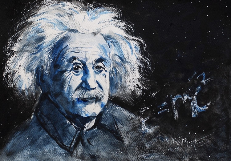 Альберт эйнштейн портрет