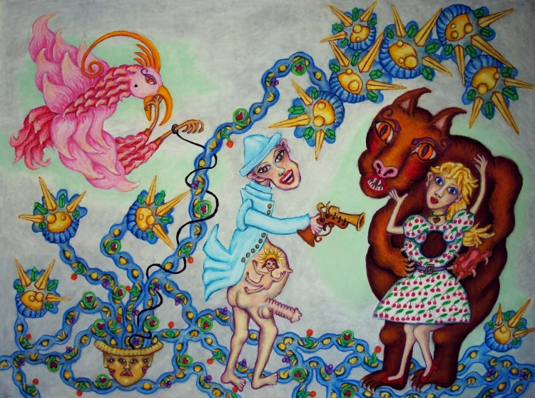 Рисунки душевнобольных
