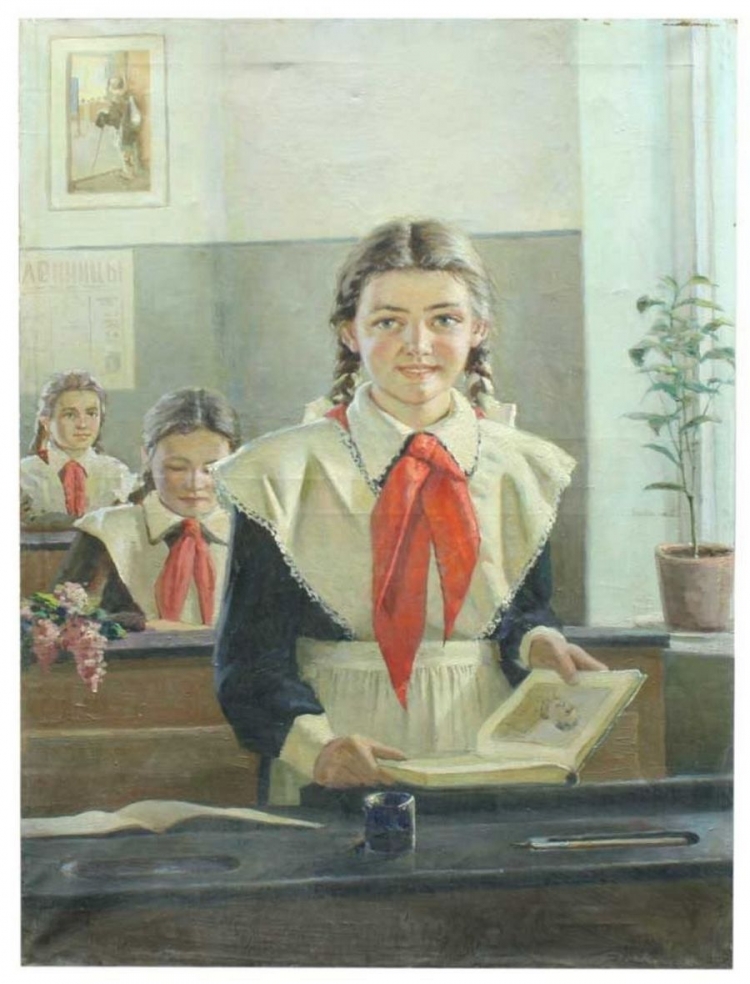 Советские открытки герои пионеры