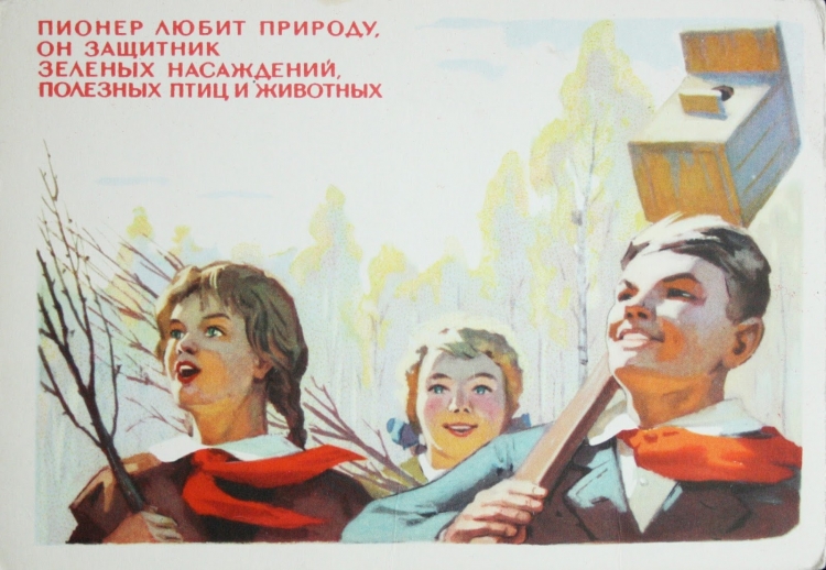 Открытка с днем пионерии 19 мая