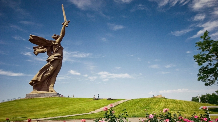 Памятник Мамаев Курган в Волгограде