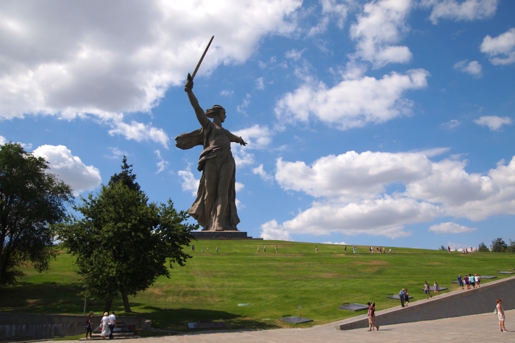 Волгоград Мамаев Курган Родина мать