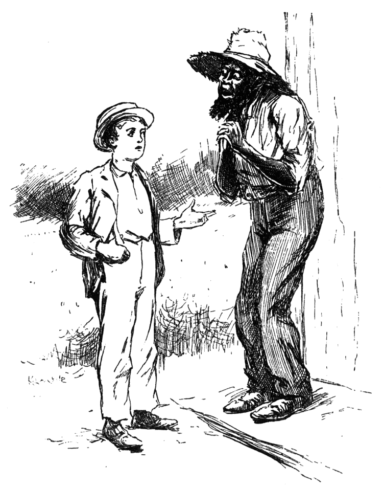Гекльберри Финна и Джим