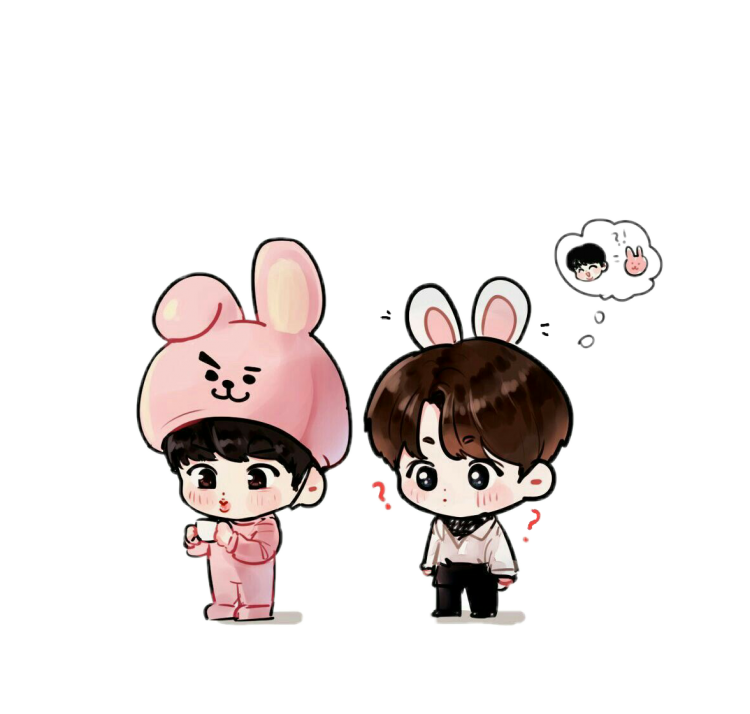 BTS and bt21 Чиби