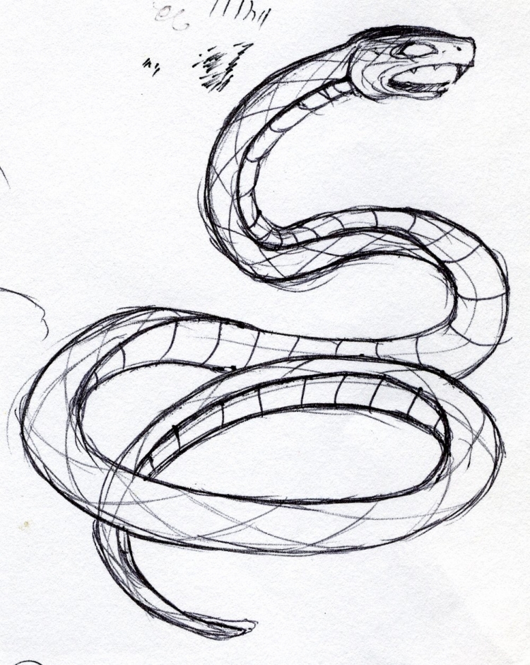 Змей Горыныч как нарисовать