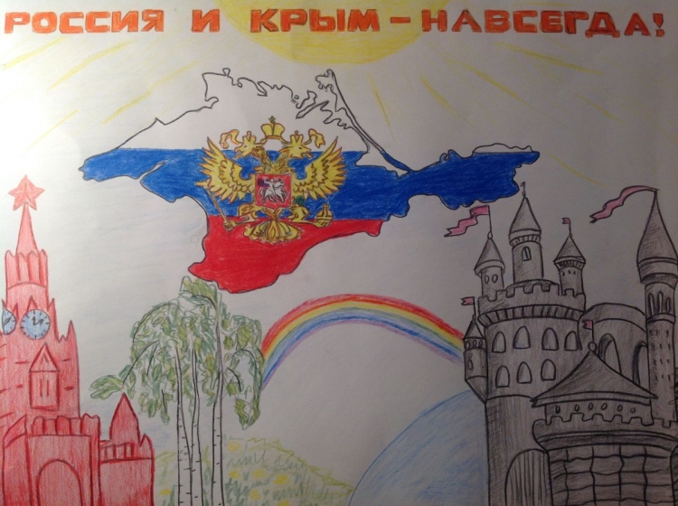 Плакат на тему Крымская Весна
