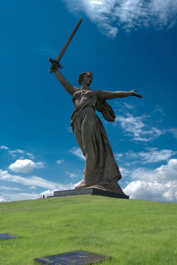 Волгоград Мамаев Курган Родина мать