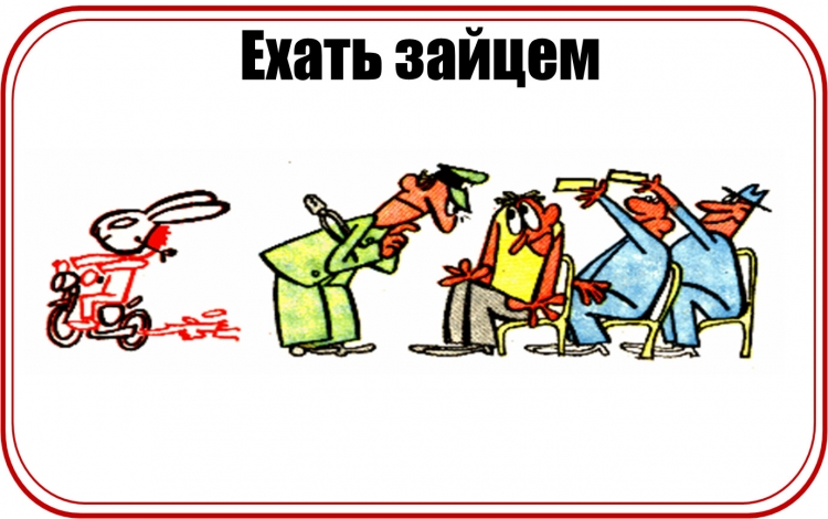 Ехать зайцем значение фразеологизма