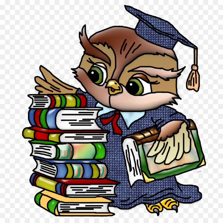 Сова с книжкой
