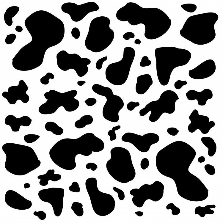 Пятна коровы рисунок