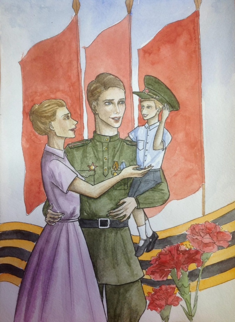 Рисунок на тему война