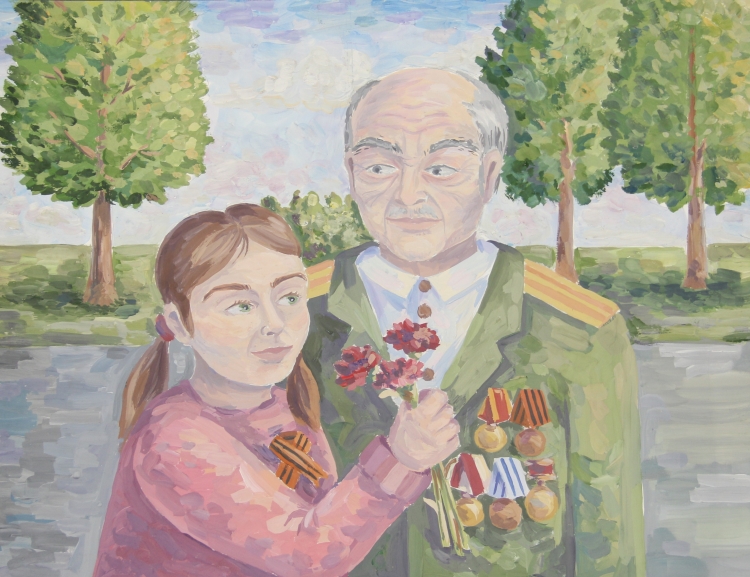 Ветеран рисунок