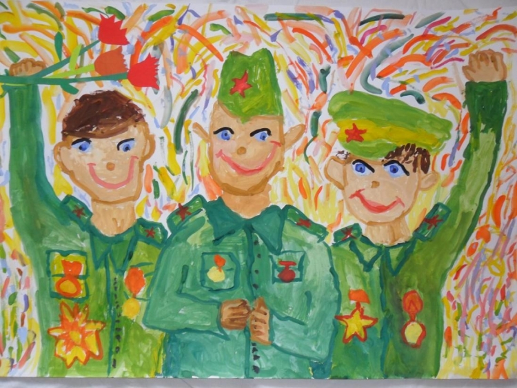 Рисунок ко Дню защитника Отечества