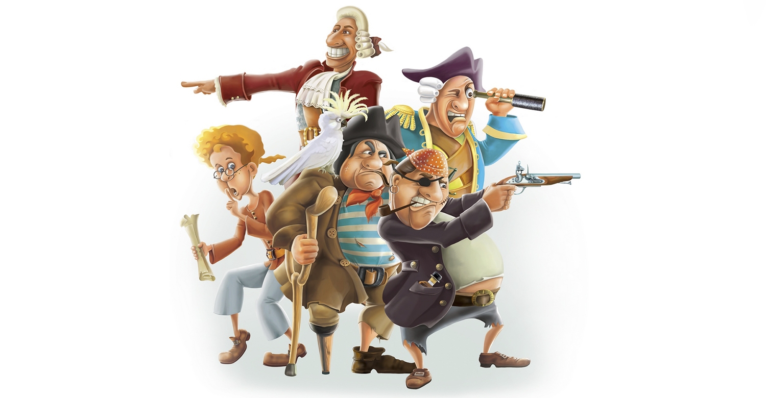 пираты с мультика остров сокровищ