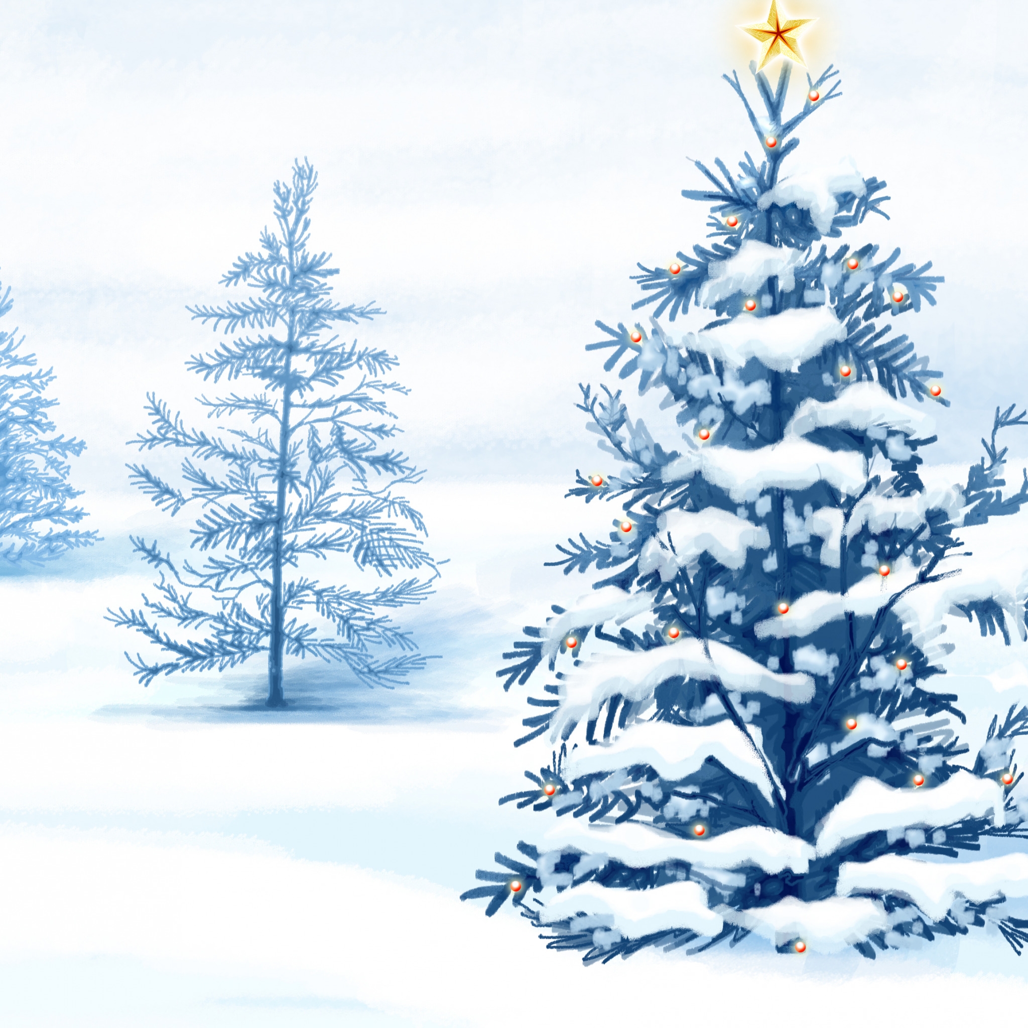 Зимняя елка рисунок раскраска (47 фото) » рисунки для срисовки на l2luna.ru