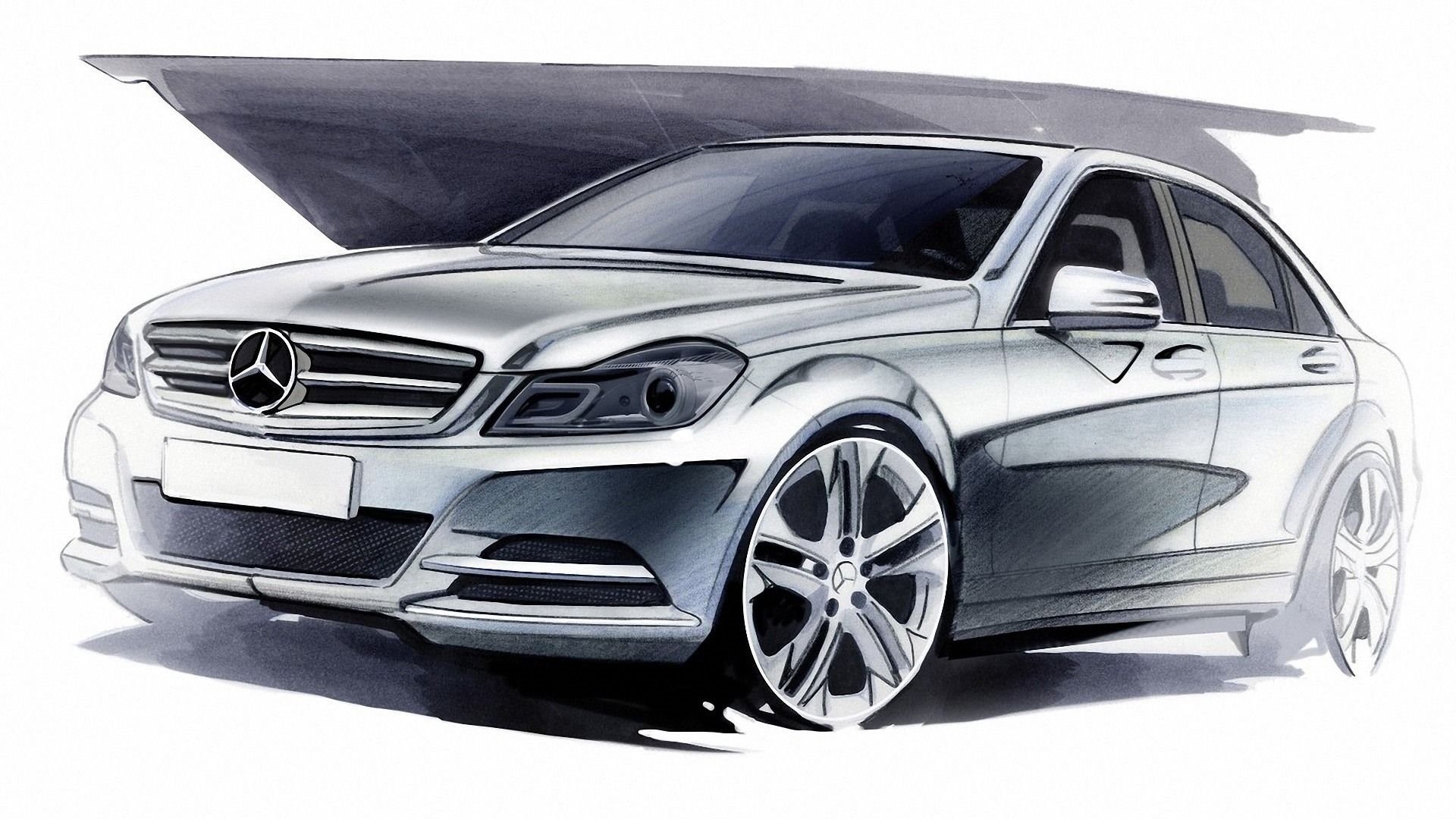 Скопировать мерседес. Mercedes Benz c class w204 вектор. Мерседес-Бенц е200 2014. Мерседес w204 для рисования. Mercedes-Benz c-class 2012.