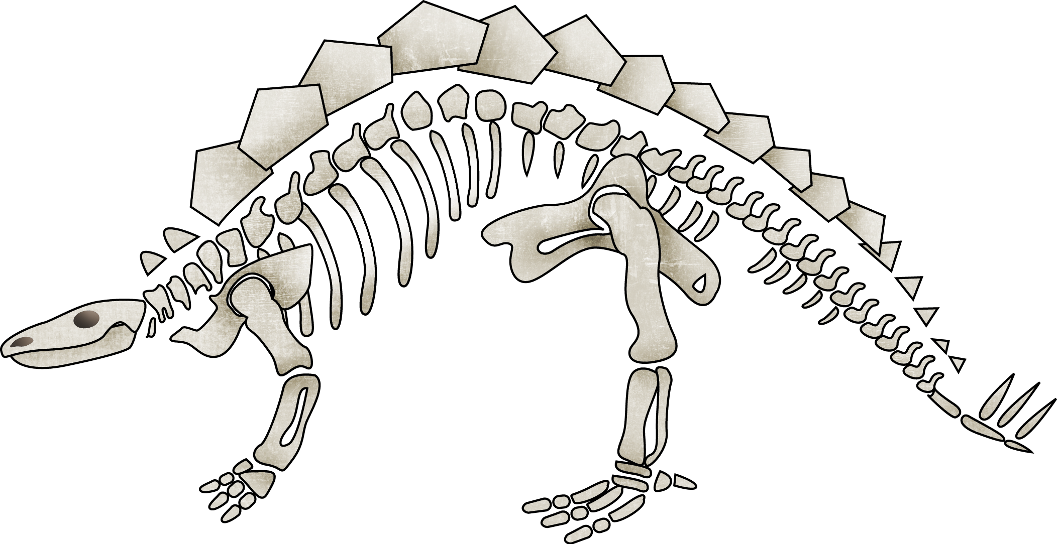 Дино Горизонт: Трицератопс (Светящийся скелет - динозавра с тремя рогами)