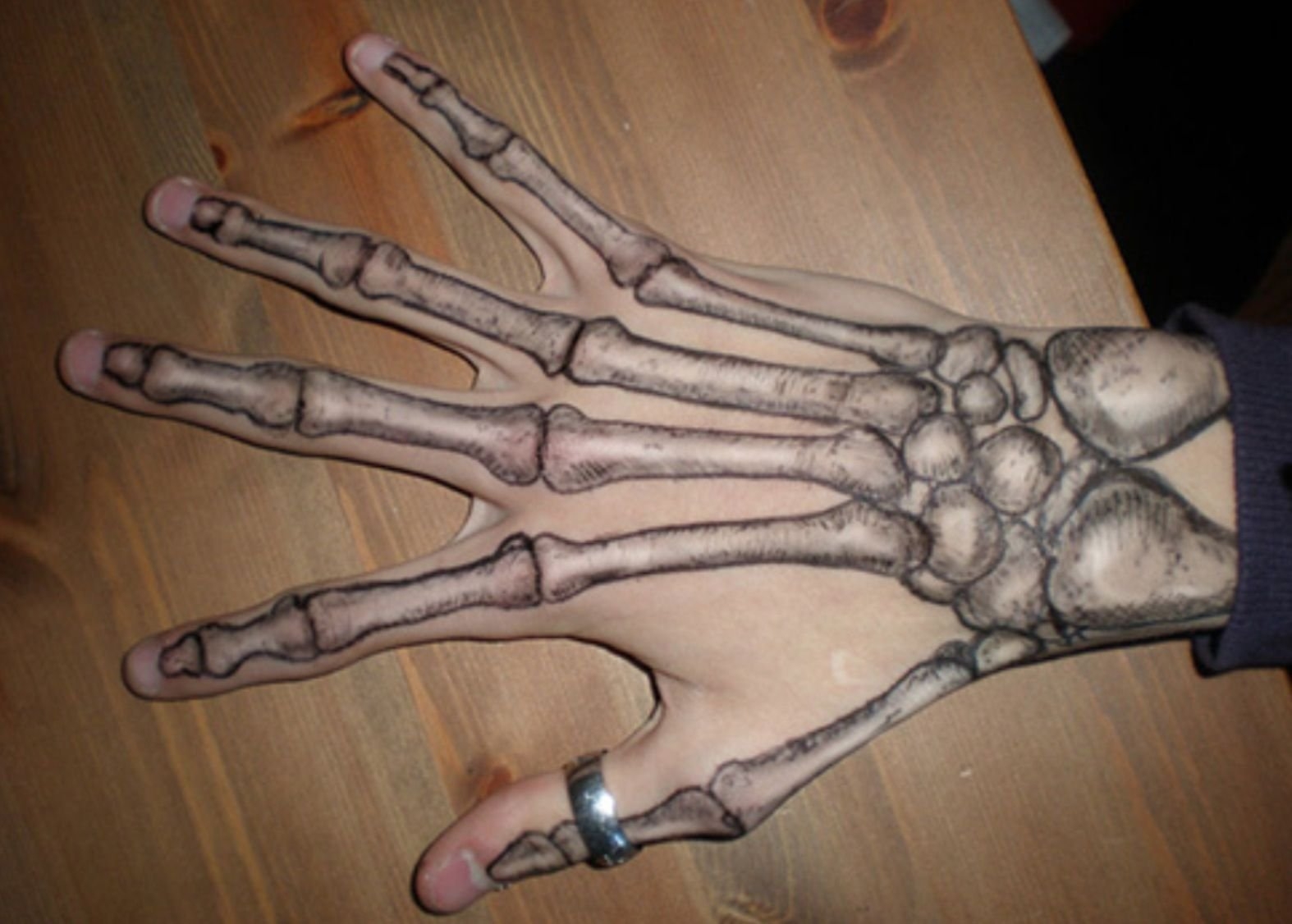Что означают тату с изображением частей скелета