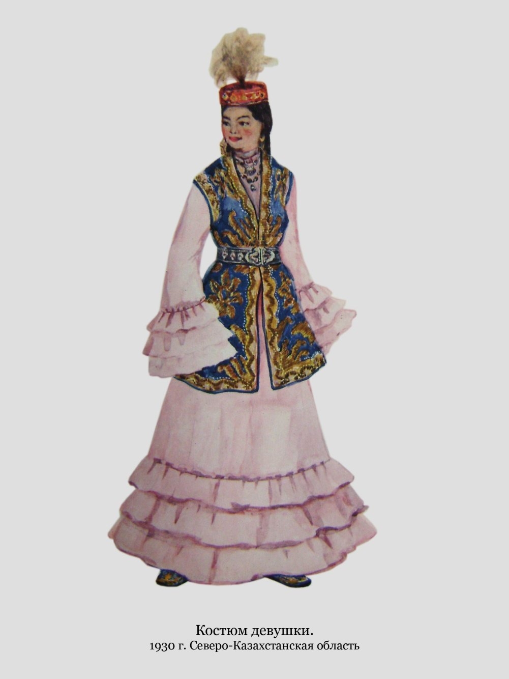 Казахская Национальная одежда казахская Национальная одежда