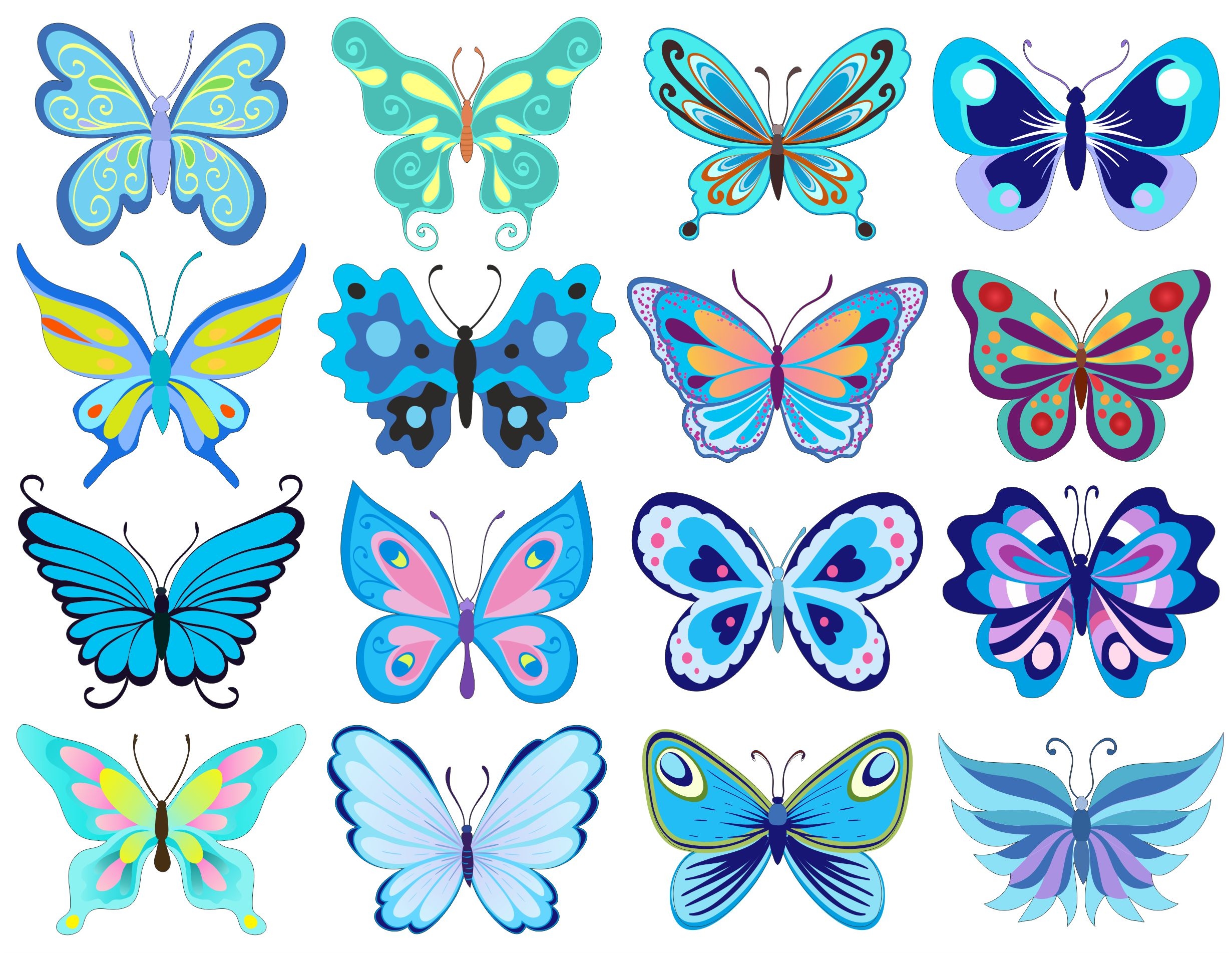 Раскраски бабочки вырезать из бумаги скачать и распечатать бесплатно