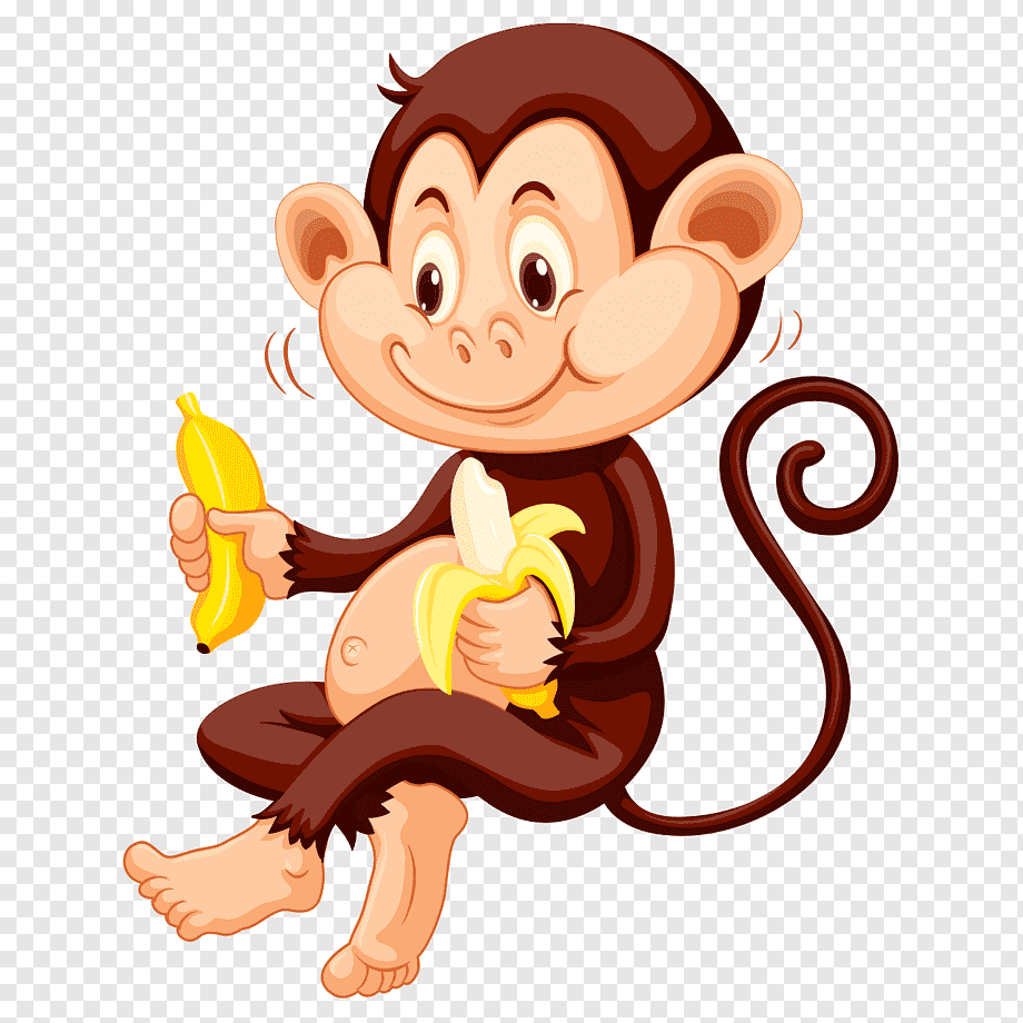 Раскраски обезьяна