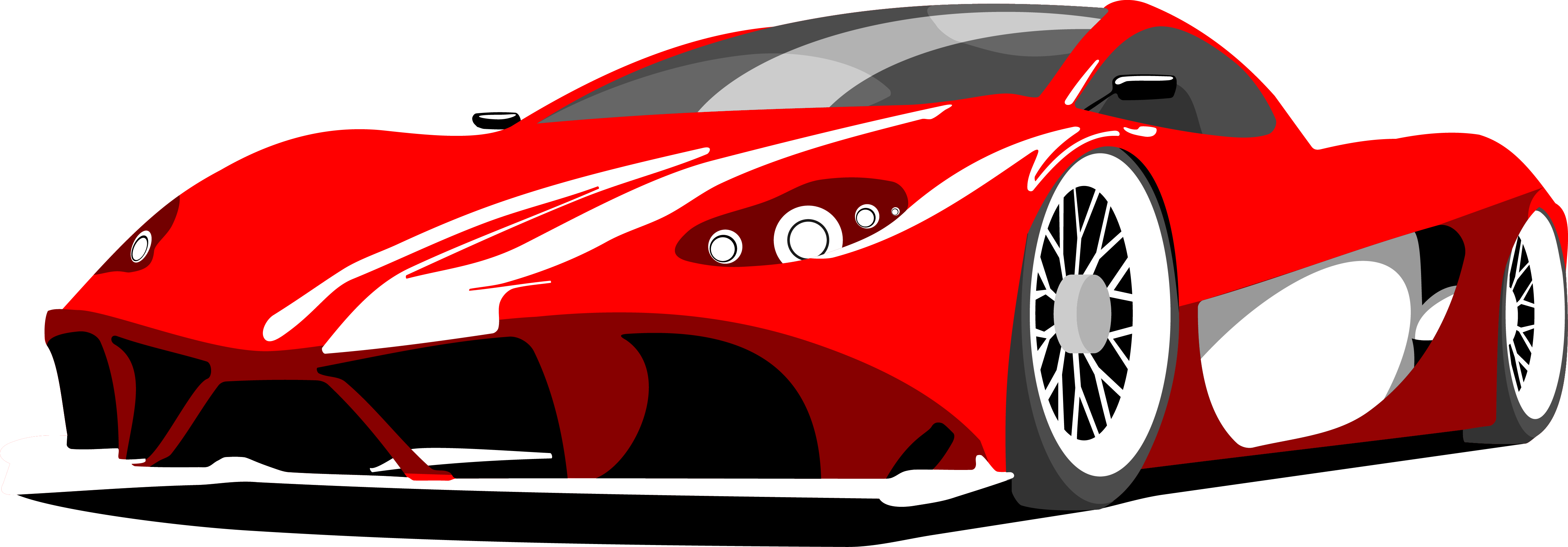 Нарисуй красный автомобиль. Красная гоночная машинка. Мультяшный гоночный автомобиль. Рисованный красный автомобиль. Спортивный автомобиль вектор.
