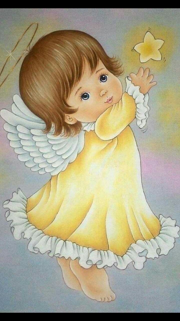 Ангел ребенок рисунок