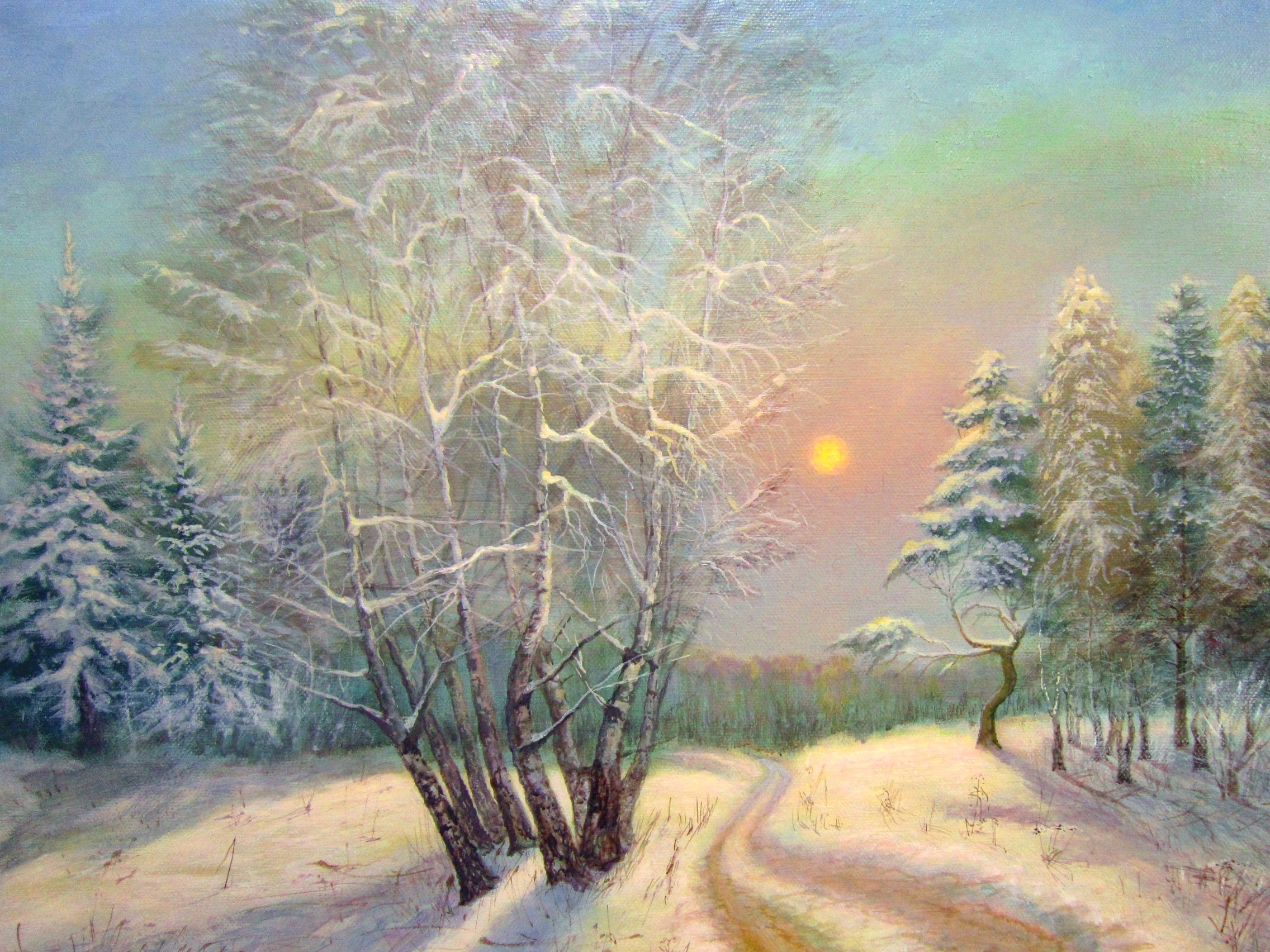 Первый снег пушкина. Мелколесье степь и дали Есенин. Фет русский пейзажист художник.