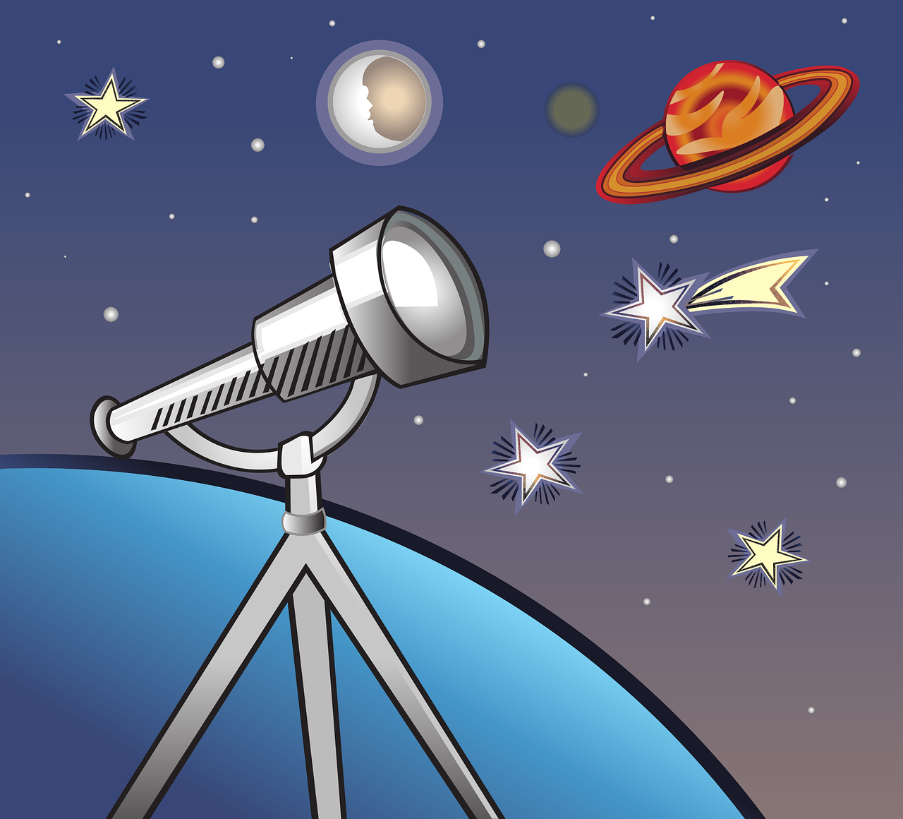 Рисунок звездный мир. Астрономия. Телескопы астрономия. Детский астрономический телескоп. Телескоп в космосе.