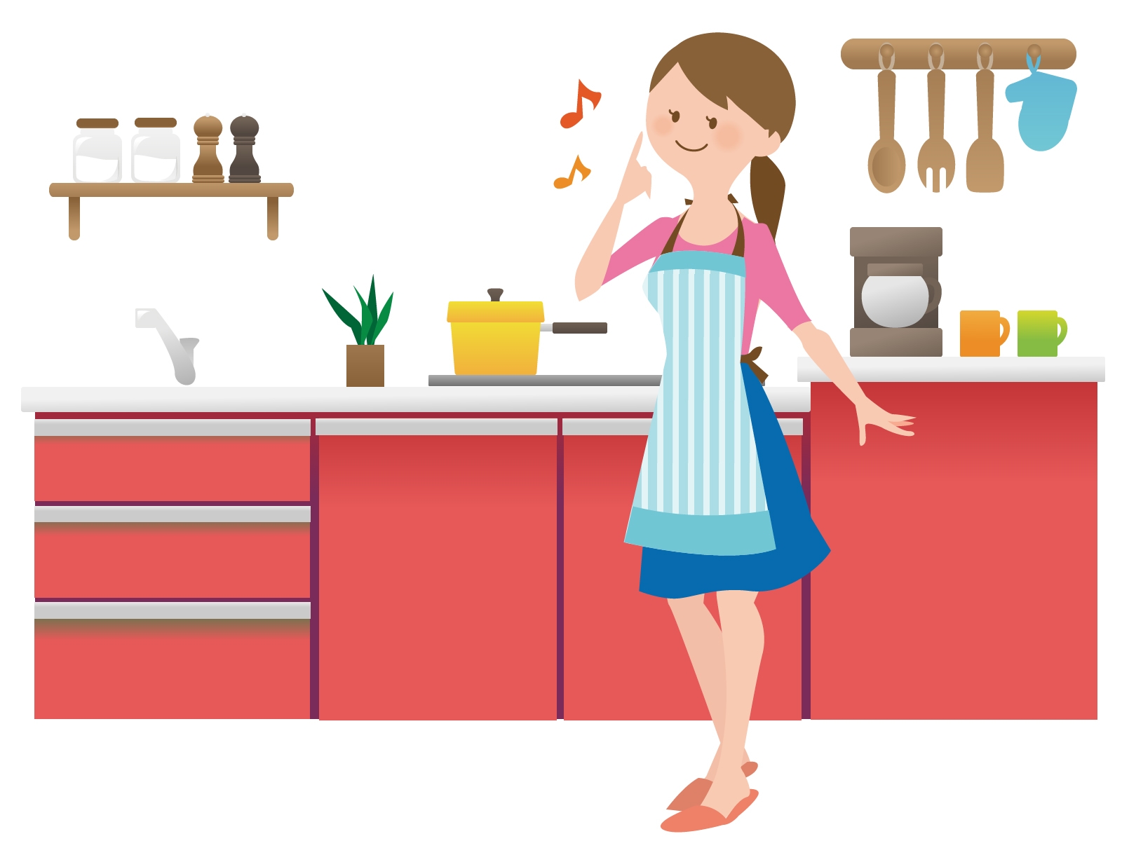 Женщина на кухне