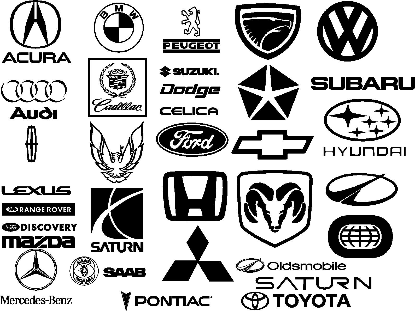 Сколько всего эмблем автомобилей в мире