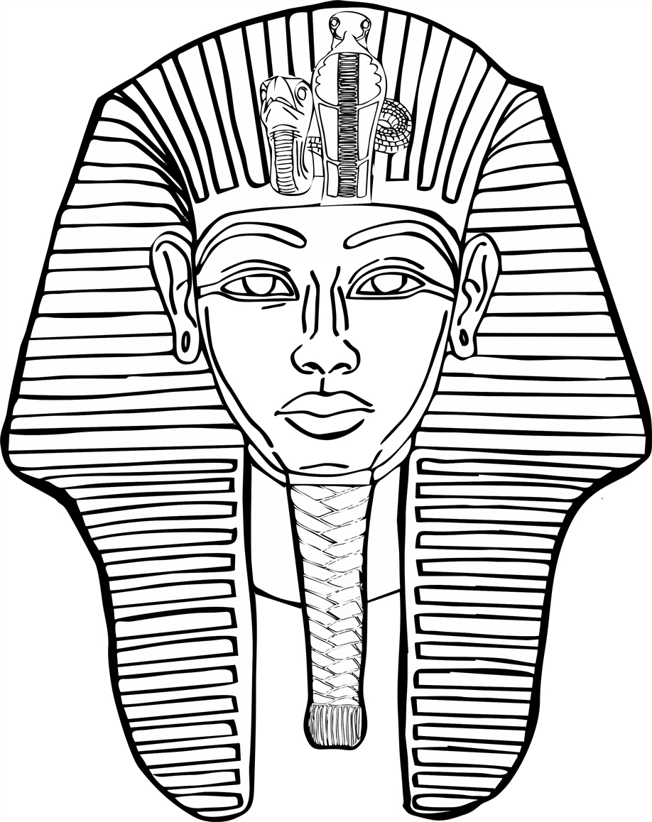Какой цвет имела боевая корона фараона?