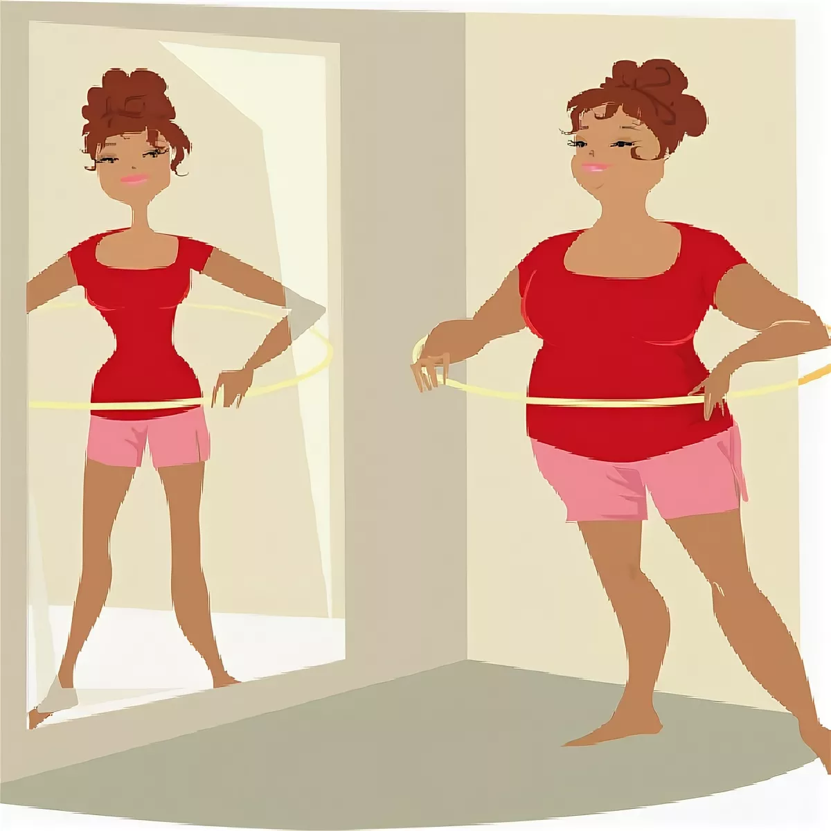 Быть толстой или худой. Стройность фигуры. Похудение иллюстрация. Похудение для женщин. Похудеть картинки.