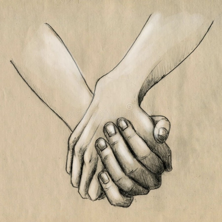 Рисунок две руки