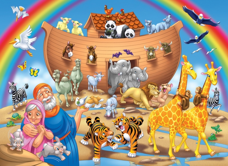 Ноев ковчег рисунок