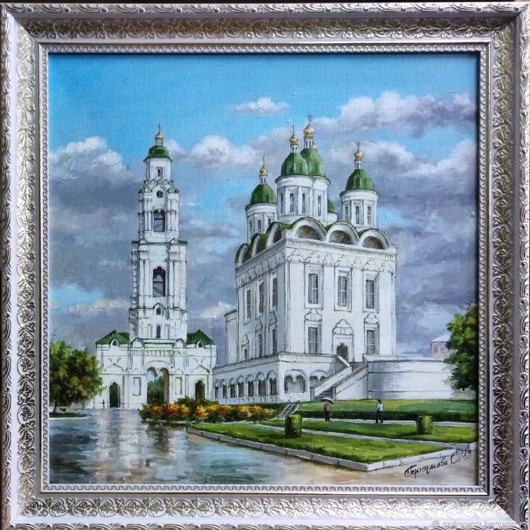 Астраханский кремль рисунок