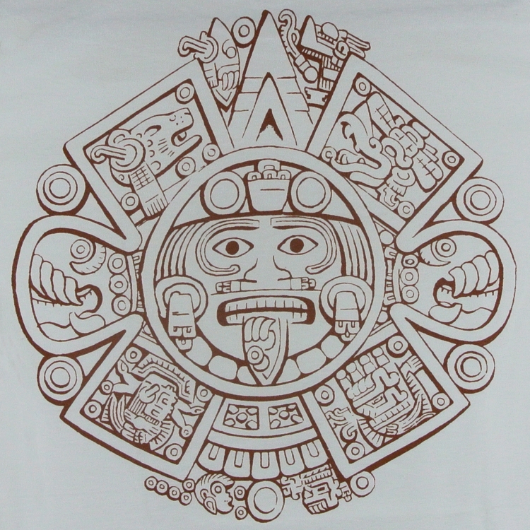 Рисунки майя и ацтеков