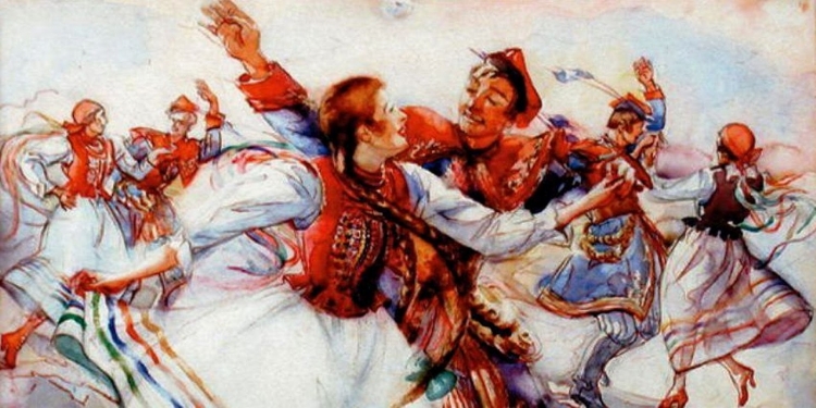 Народный танец Камаринская