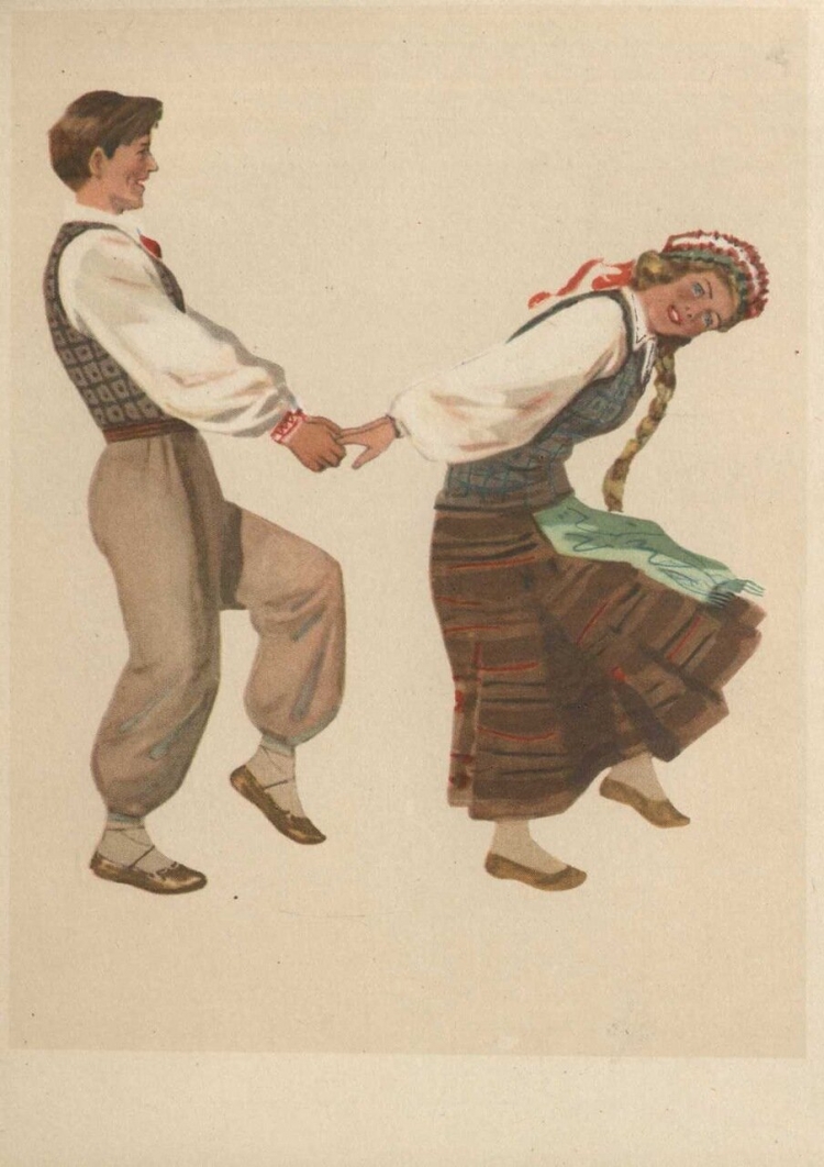 Народные танцы Литва